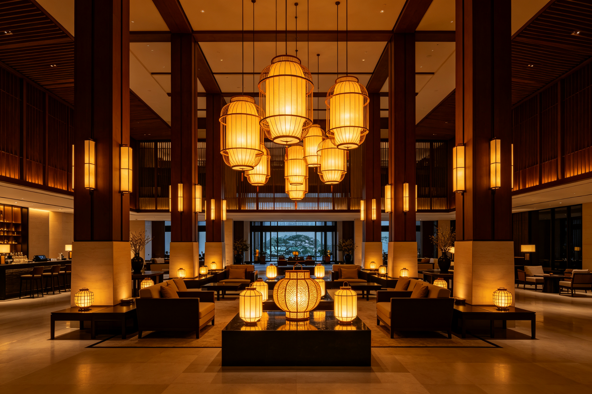 Illuminated Decorative Products in Hospitality: Hotels and R