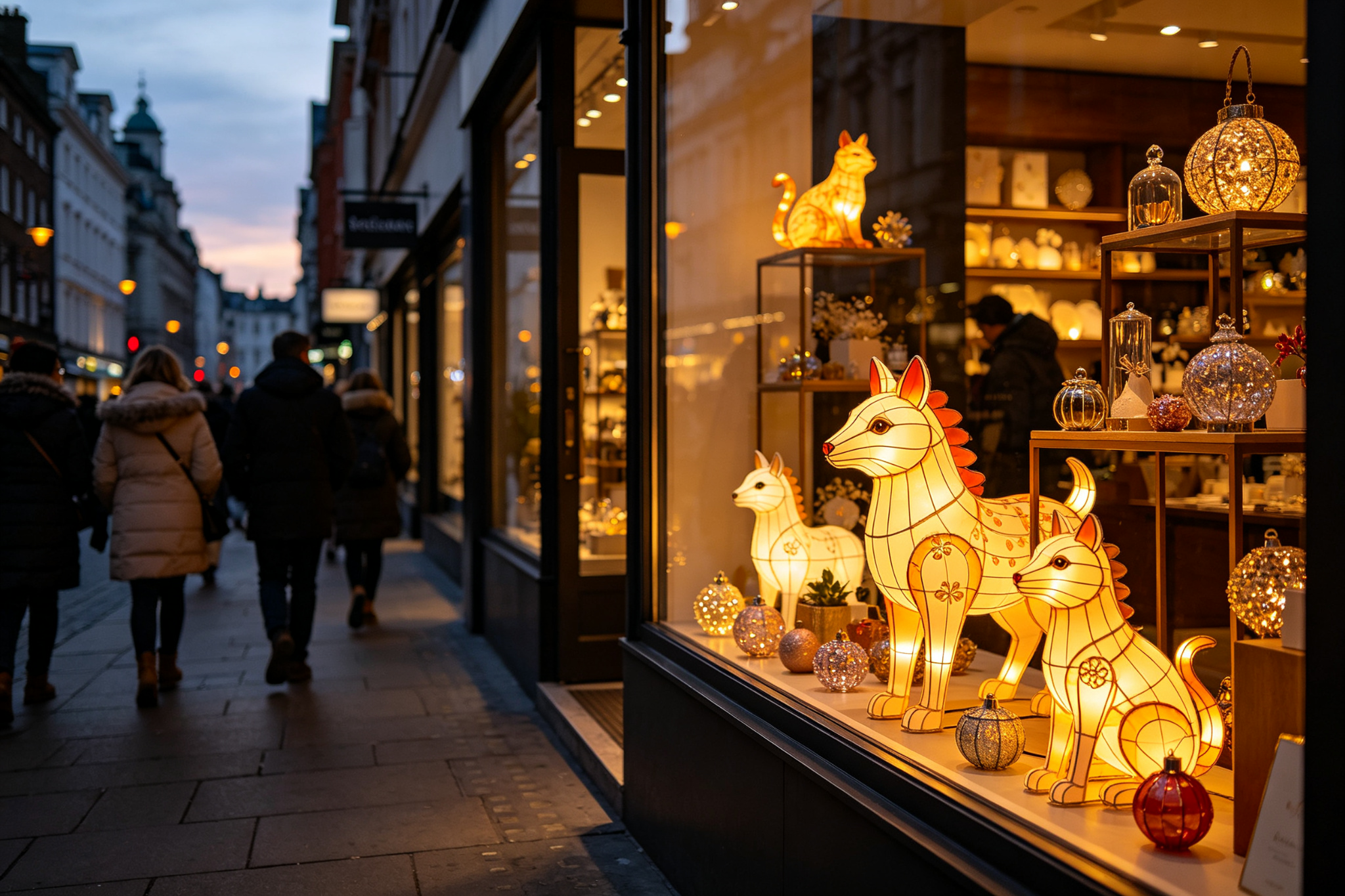 Illuminated Decorative Products for Retail Display and Merch