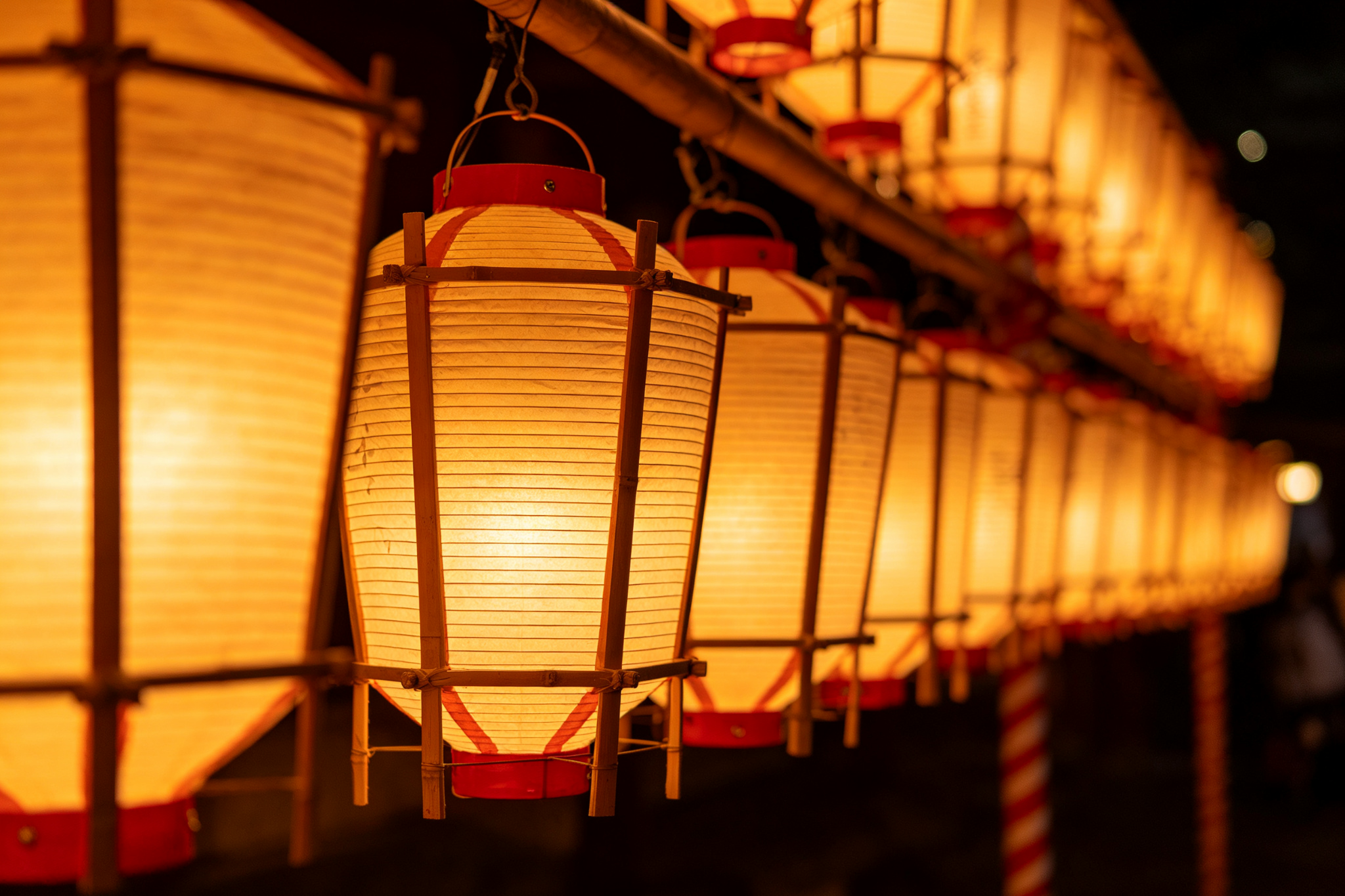 Japanese Chochin Paper Lanterns - World Festive Lanterns by Zigong Sun Culture