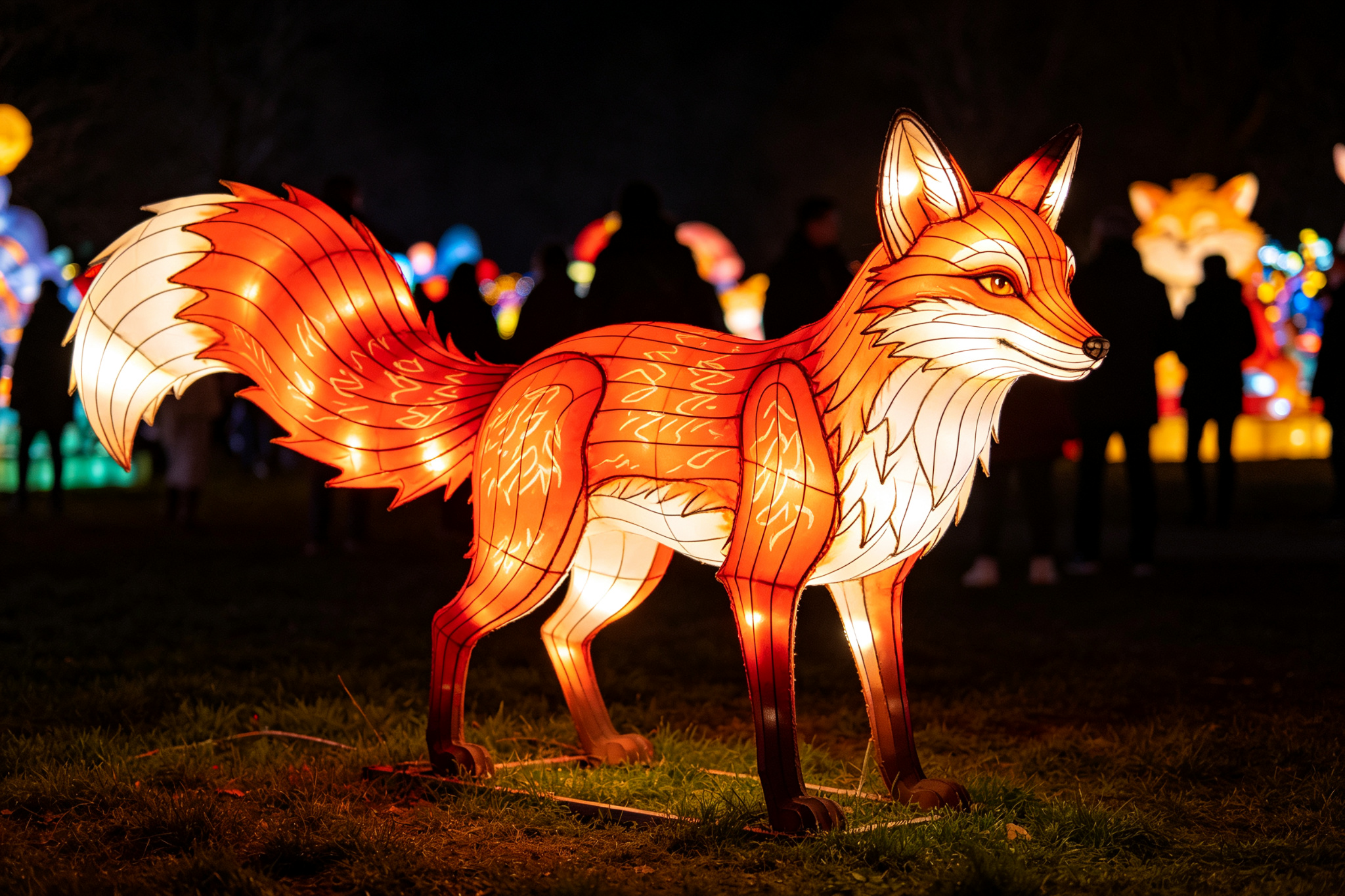 Dismantling and Storage of Large Scale Lantern Displays