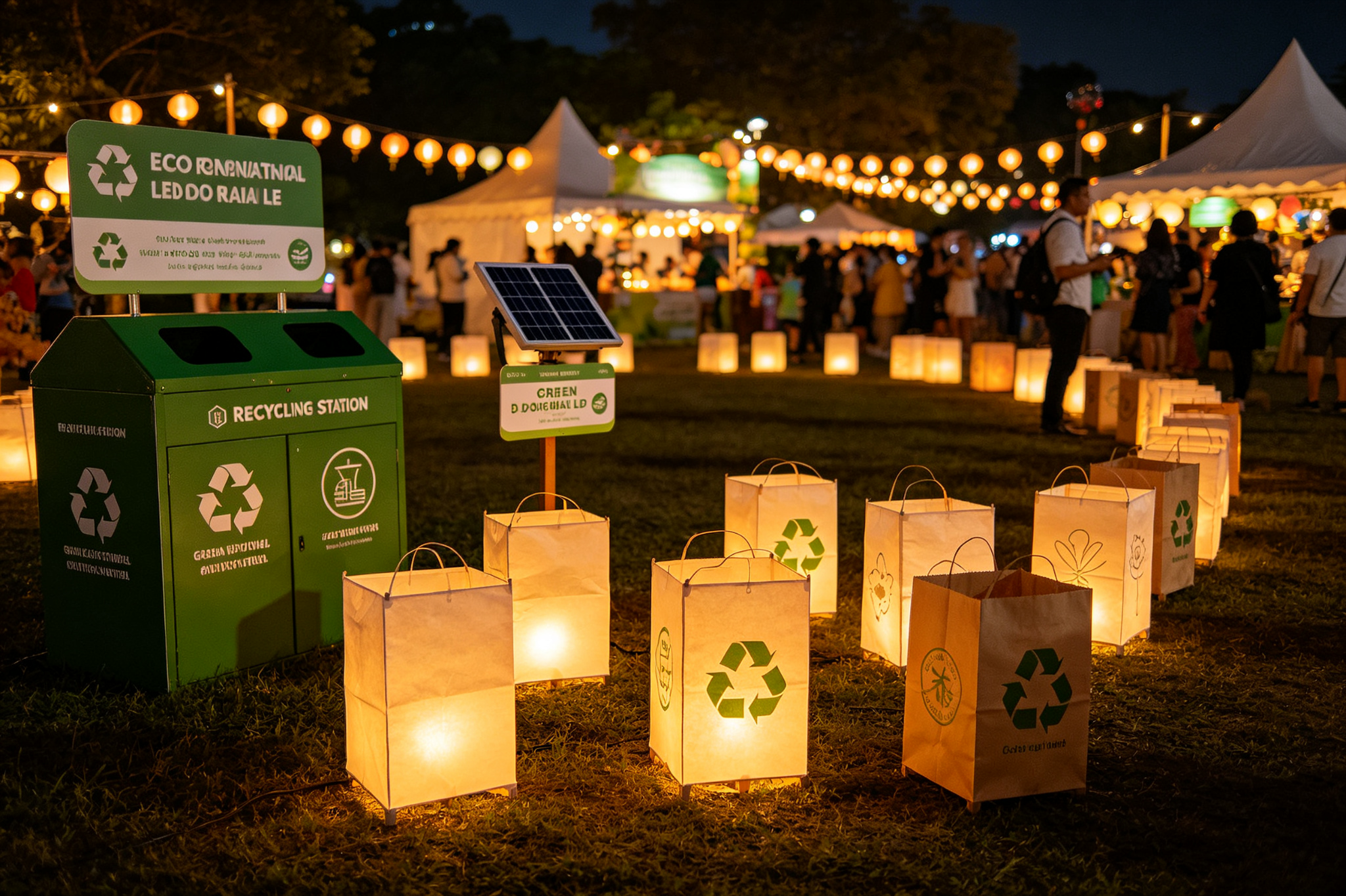 Environmental Impact of Lantern Festivals and Sustainable So