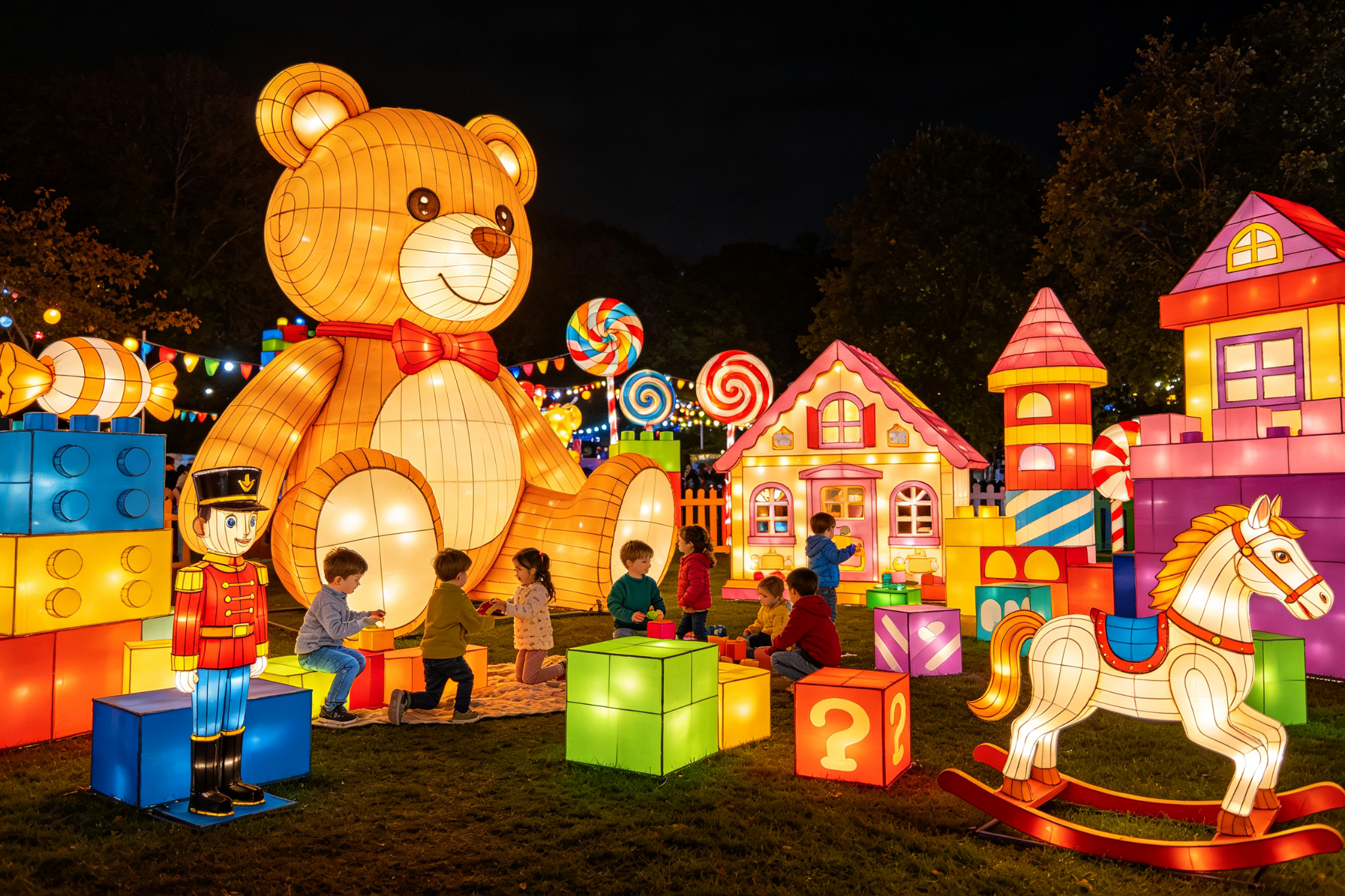 Toy Land Festival Zone - Custom Lantern Festival by Zigong Sun Culture