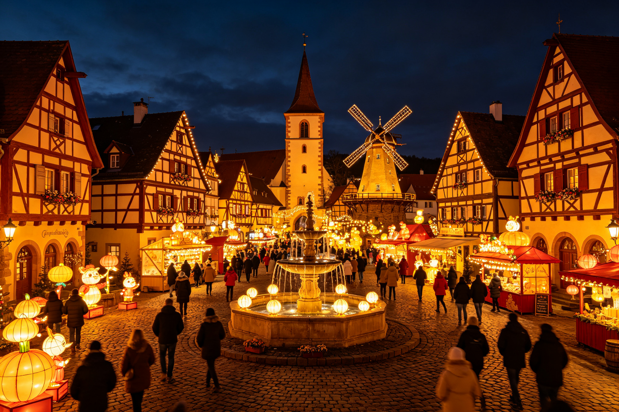 Engineering Marvels: The Technology Behind Large Scale Lantern Displays