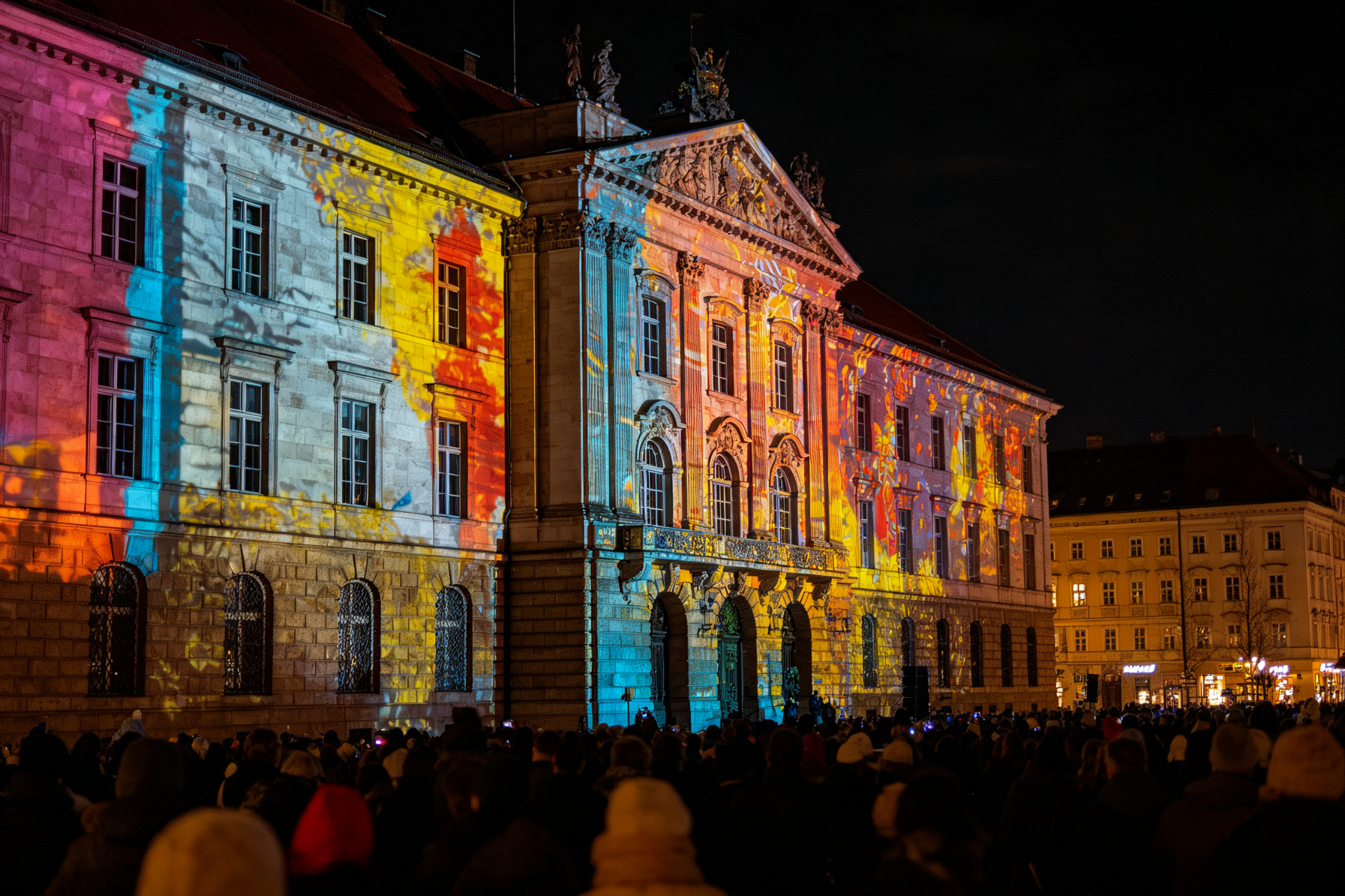 Building Projection Mapping Show - Light Art Installations by Zigong Sun Culture