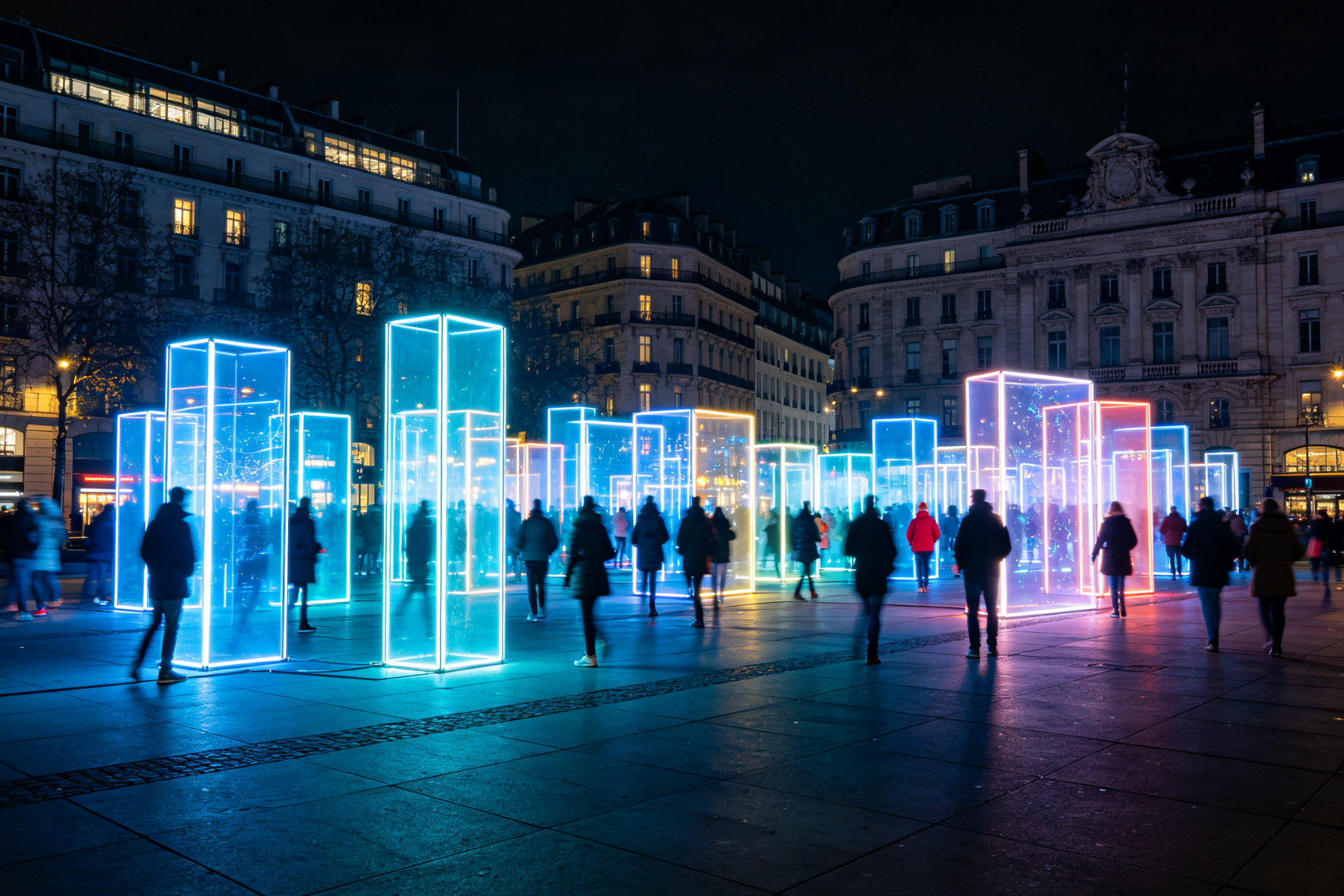 LED Crystal Forest Installation - Gallery 1