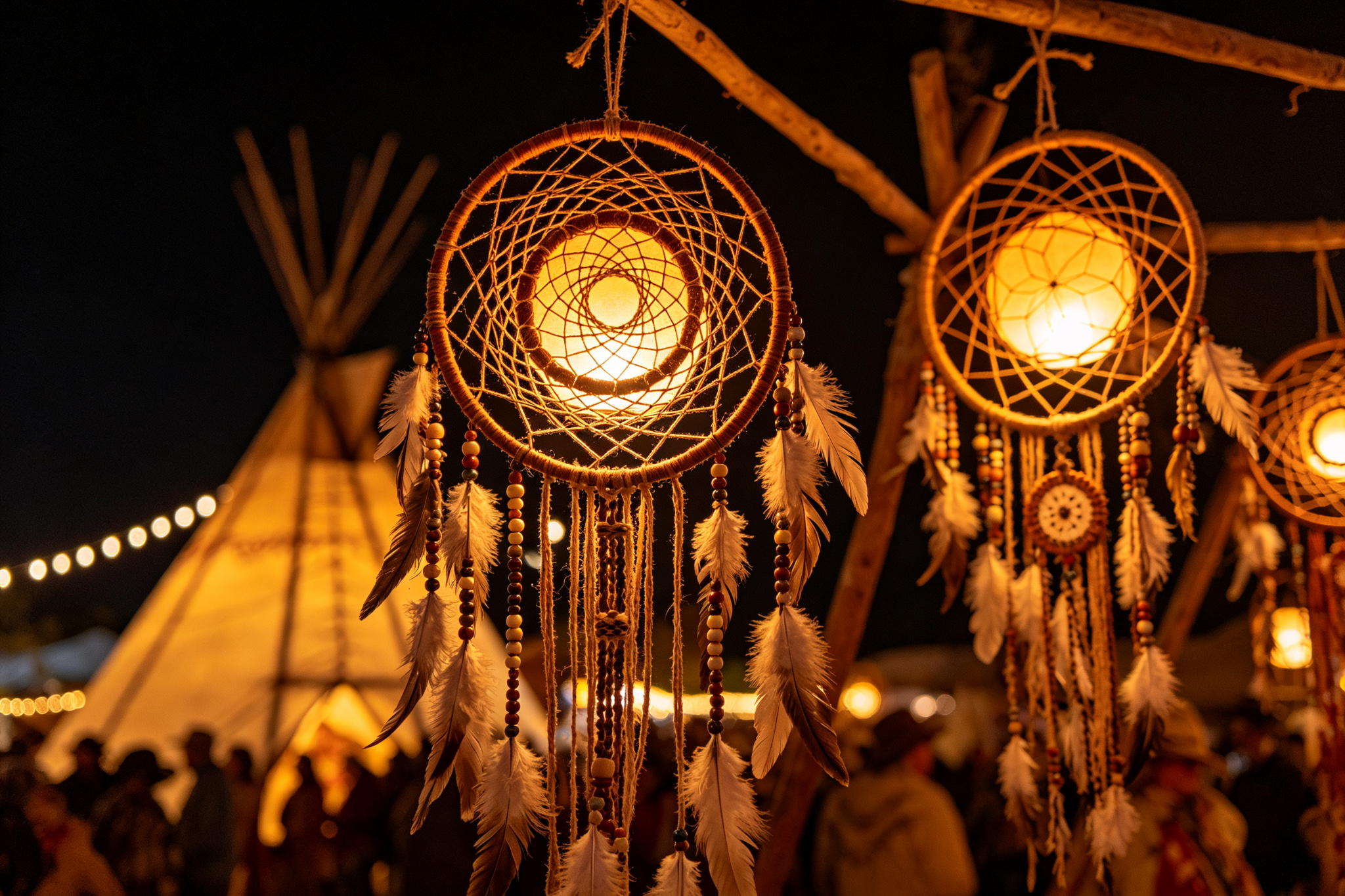 Native American Dreamcatcher Lanterns - World Festive Lanterns by Zigong Sun Culture