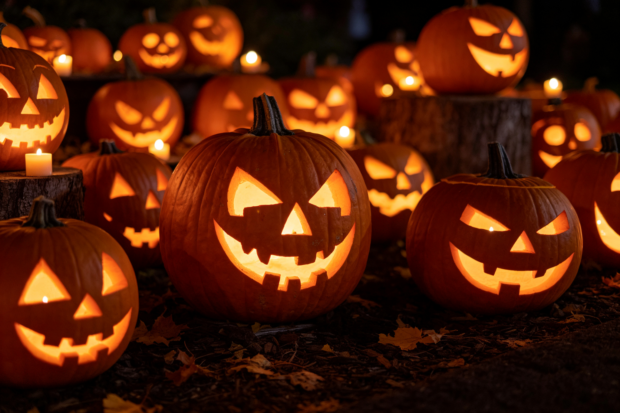 American Jack-o-Lanterns - World Festive Lanterns by Zigong Sun Culture